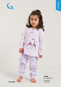 BABY PYJAMAS M/L V10002 Tellini S.r.l. Wholesale Clothing